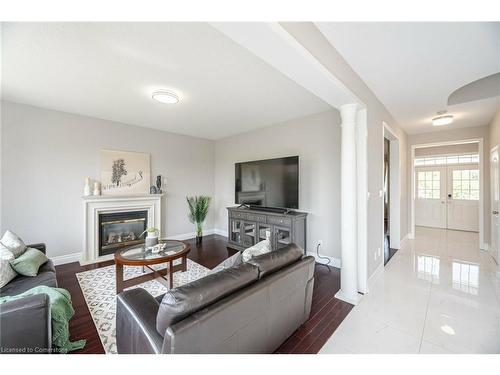 111 Bayridge Drive, Peel, ON - Indoor Photo Showing Living Room With Fireplace