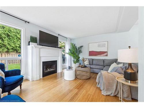 89 Sagewood Avenue, Oshawa, ON - Indoor Photo Showing Living Room With Fireplace