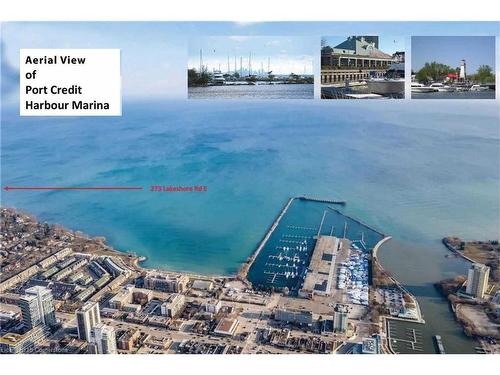 3-273 Lakeshore Road E, Mississauga, ON - Outdoor With Body Of Water With View