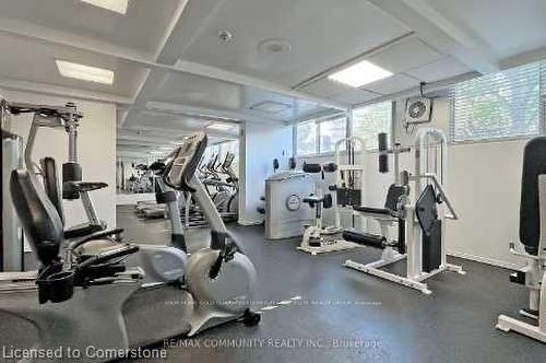 1115-11 Wincott Drive, Toronto, ON - Indoor Photo Showing Gym Room