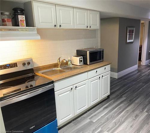 8755 Tremaine Road, Milton, ON - Indoor Photo Showing Kitchen With Double Sink