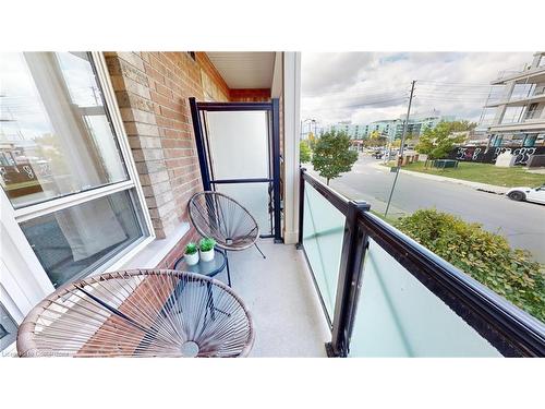 222-60 Mendelssohn Street, Toronto, ON - Outdoor With Balcony With Exterior