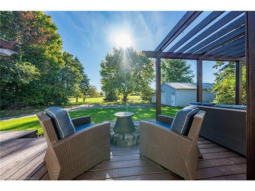 12596 22Side Road, Halton, ON - Outdoor With Deck Patio Veranda