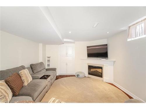 4 Listcreek Road, Brampton, ON - Indoor Photo Showing Living Room With Fireplace