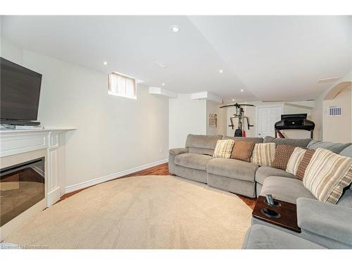 4 Listcreek Road, Brampton, ON - Indoor Photo Showing Living Room With Fireplace