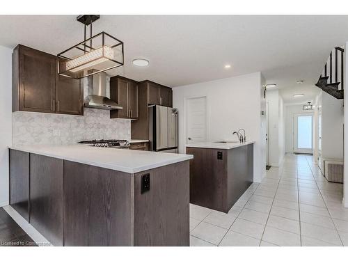 15 Pony Way, Kitchener, ON - Indoor Photo Showing Kitchen With Stainless Steel Kitchen With Upgraded Kitchen