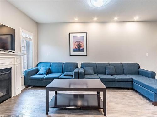 61 Sonoma Valley Crescent, Hamilton, ON - Indoor Photo Showing Living Room With Fireplace