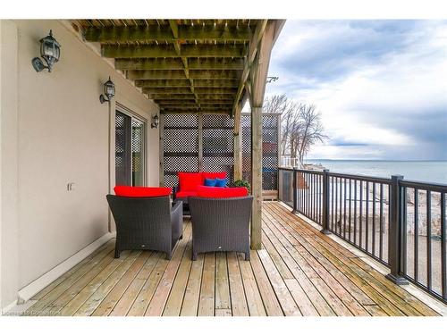 53 Windemere Road, Stoney Creek, ON - Outdoor With Body Of Water With Deck Patio Veranda With Exterior