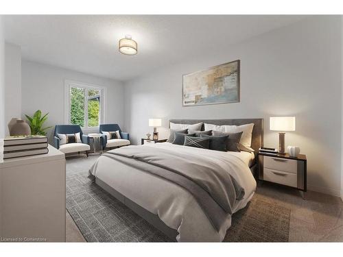 5160 Silvercreek Drive, Burlington, ON - Indoor Photo Showing Bedroom