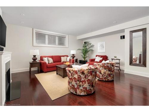 1100 Haydonbridge Court, Peel, ON - Indoor Photo Showing Living Room With Fireplace