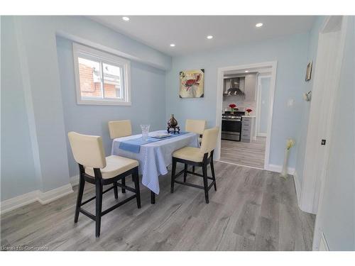 82 Shelby Avenue, Hamilton, ON - Indoor Photo Showing Dining Room