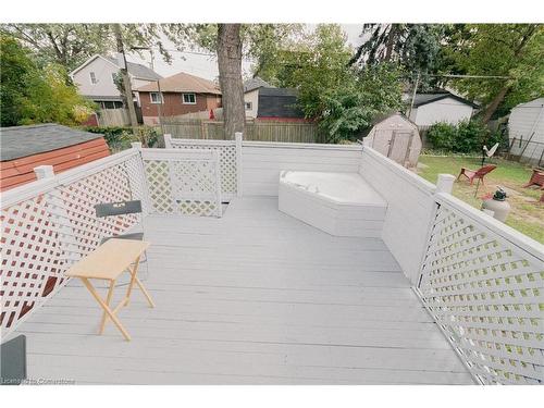 82 Shelby Avenue, Hamilton, ON - Outdoor With Deck Patio Veranda With Exterior