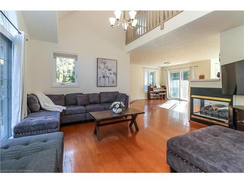 689667 Monterra Road, The Blue Mountains, ON - Indoor Photo Showing Living Room With Fireplace