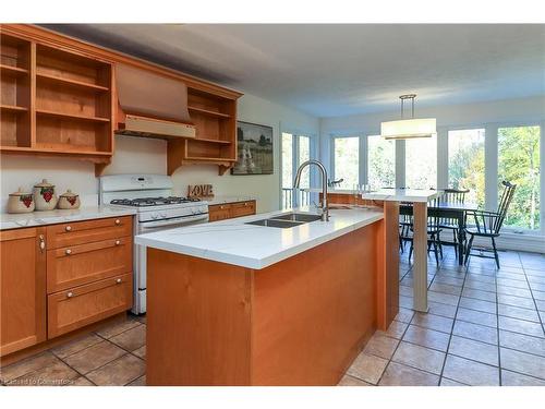 689667 Monterra Road, The Blue Mountains, ON - Indoor Photo Showing Kitchen With Double Sink