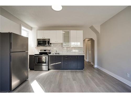 Main-1164 Cannon Street E, Hamilton, ON - Indoor Photo Showing Kitchen With Stainless Steel Kitchen