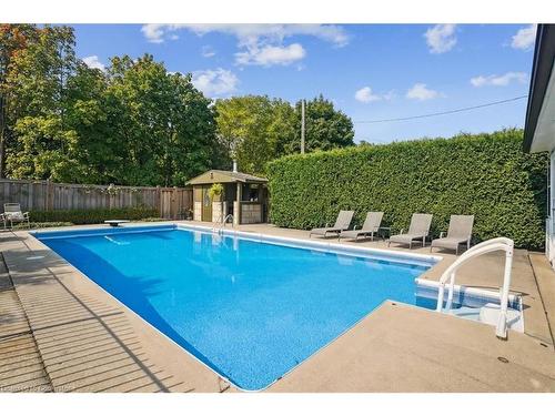 70 Country Club Drive, Hamilton, ON - Outdoor With In Ground Pool With Backyard