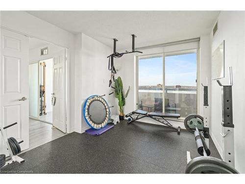 1403-30 Malta Avenue, Brampton, ON - Indoor Photo Showing Gym Room