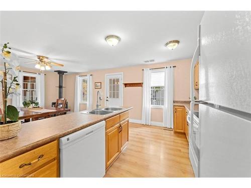 19 Badenoch Street Street, Morriston, ON - Indoor Photo Showing Kitchen With Double Sink