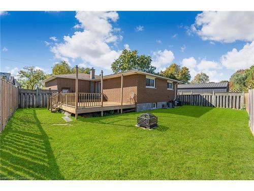 605 Alder Street W, Dunnville, ON - Outdoor With Deck Patio Veranda With Backyard