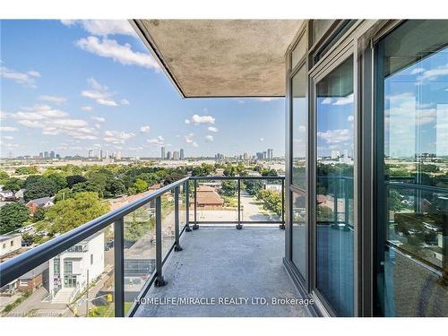 1008-1185 The Queensway, Toronto, ON - Outdoor With Balcony With View With Exterior