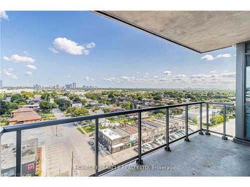 1008-1185 The Queensway, Toronto, ON - Outdoor With Balcony With View With Exterior