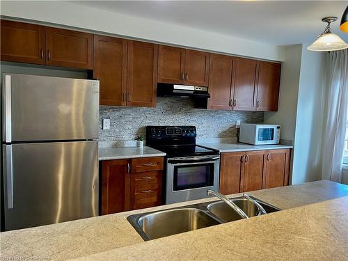 800 Shortreed Crescent, Milton, ON - Indoor Photo Showing Kitchen With Double Sink