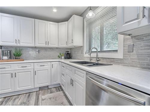 78 Twmarc Avenue, Beaverton, ON - Indoor Photo Showing Kitchen With Double Sink