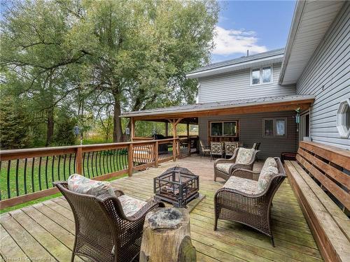 8 Scott Crescent, Hillsburgh, ON - Outdoor With Deck Patio Veranda With Exterior