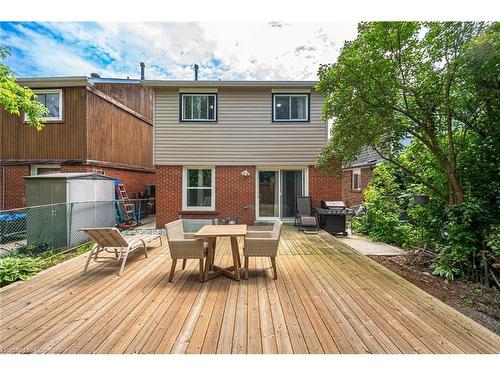 128 Fanshawe Drive, Brampton, ON - Outdoor With Deck Patio Veranda With Exterior