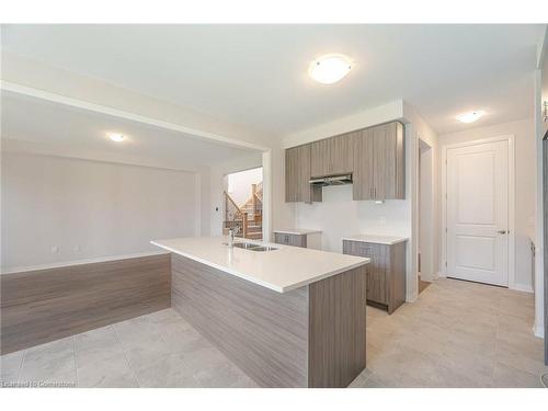 53 Robert Wyllie Street, Ayr, ON - Indoor Photo Showing Kitchen With Double Sink