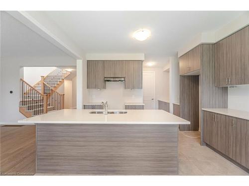 53 Robert Wyllie Street, Ayr, ON - Indoor Photo Showing Kitchen With Double Sink