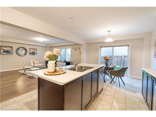 37 Blue Oak Street, Kitchener, ON - Indoor Photo Showing Kitchen With Double Sink