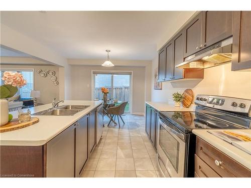 37 Blue Oak Street, Kitchener, ON - Indoor Photo Showing Kitchen With Stainless Steel Kitchen With Double Sink