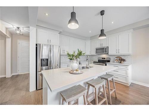 1178 Mceachern Court, Milton, ON - Indoor Photo Showing Kitchen With Stainless Steel Kitchen With Upgraded Kitchen