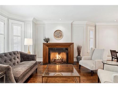 70 Oriole Road, Toronto, ON - Indoor Photo Showing Living Room With Fireplace