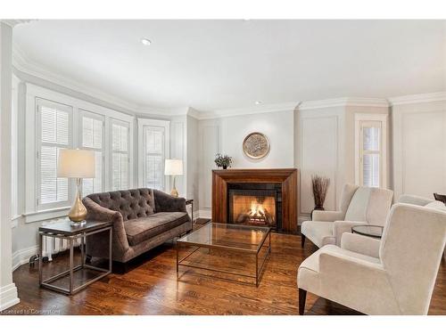 70 Oriole Road, Toronto, ON - Indoor Photo Showing Living Room With Fireplace