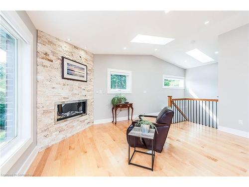 8949 Mississauga Road, Brampton, ON - Indoor With Fireplace