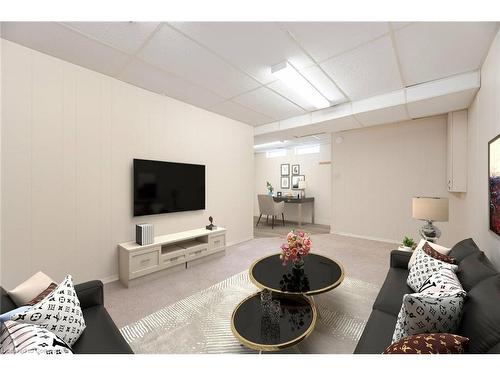 73-3025 Glencrest Road, Burlington, ON - Indoor Photo Showing Living Room