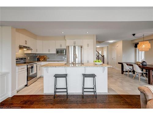 166 Bradshaw Drive, Stratford, ON - Indoor Photo Showing Kitchen With Stainless Steel Kitchen With Upgraded Kitchen