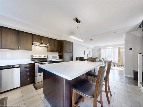 213-250 Sunny Meadow Boulevard, Brampton, ON - Indoor Photo Showing Kitchen With Stainless Steel Kitchen With Upgraded Kitchen