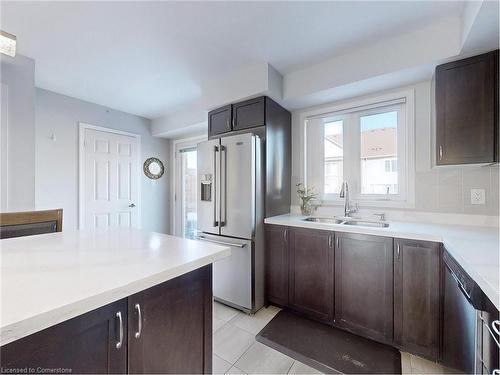 213-250 Sunny Meadow Boulevard, Brampton, ON - Indoor Photo Showing Kitchen With Double Sink