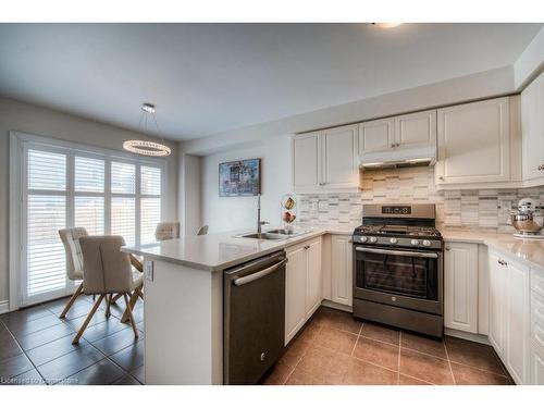 68 Cheevers Road, Brantford, ON - Indoor Photo Showing Kitchen With Double Sink