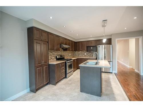 533 Nairn Circle, Milton, ON - Indoor Photo Showing Kitchen With Double Sink With Upgraded Kitchen