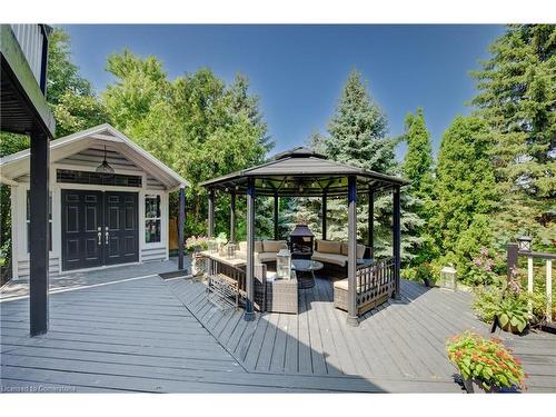 8 Bain Court, Halton Hills, ON - Outdoor With Deck Patio Veranda