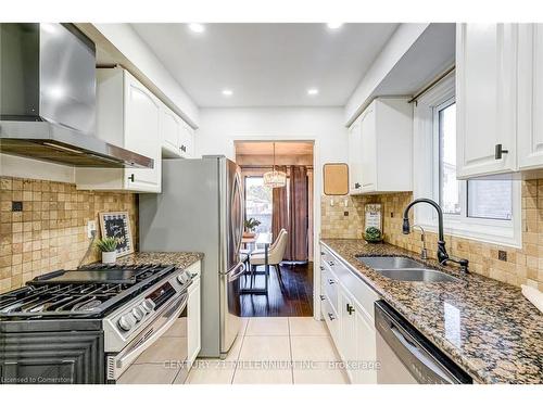 15 Rosebud Avenue, Brampton, ON - Indoor Photo Showing Kitchen With Stainless Steel Kitchen With Double Sink With Upgraded Kitchen