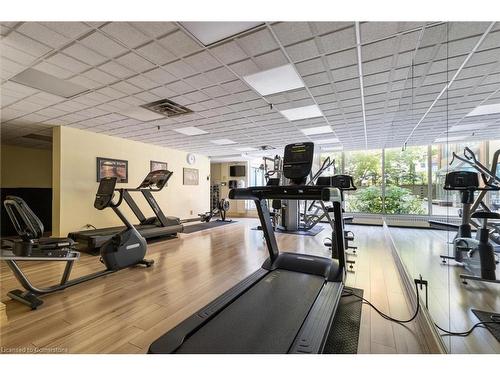 1912-3605 Kariya Drive, Mississauga, ON - Indoor Photo Showing Gym Room