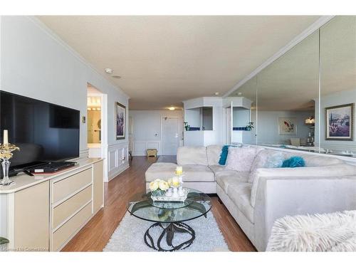 1912-3605 Kariya Drive, Mississauga, ON - Indoor Photo Showing Living Room