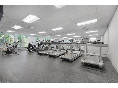 911-5 Rowntree Road, Toronto, ON - Indoor Photo Showing Gym Room