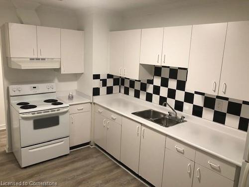 A-337 Lakeshore Road E, Oakville, ON - Indoor Photo Showing Kitchen With Double Sink