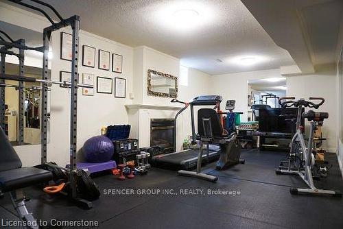 1856 Briarcrook Crescent Briarcrook Crescent, Mississauga, ON - Indoor Photo Showing Gym Room